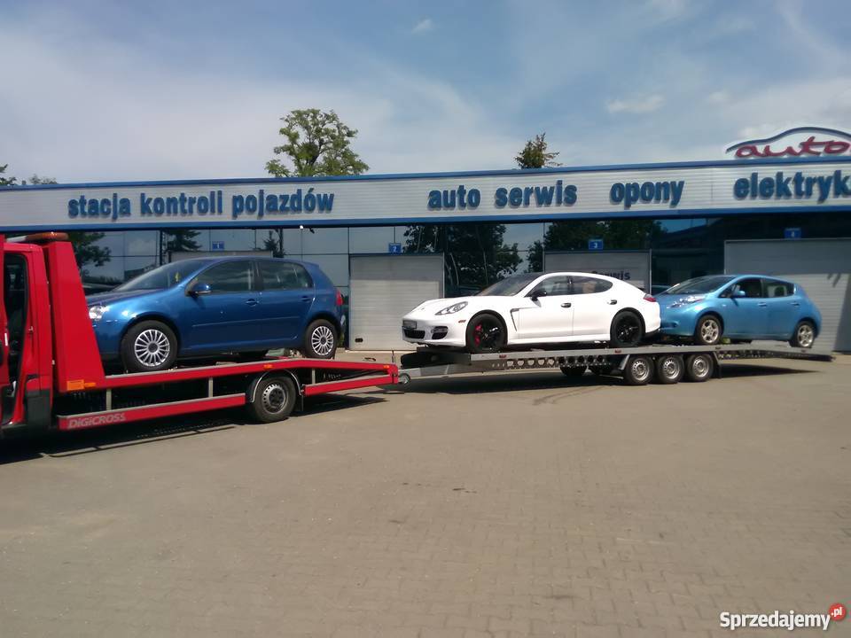 Wynajem przyczepyLaweta na 2 auta o długości 860 Katowice