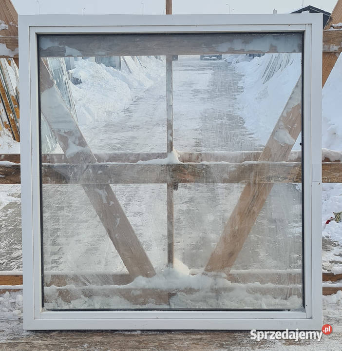 OKNA KacprzaK Witryna 115X120 FIX Używany PCV