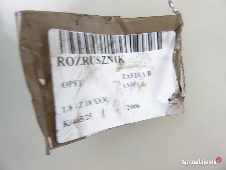 ROZRUSZNIK OPEL ZAFIRA B A05 18 Z 18 XER Układ elektryczny silnika małopolskie
