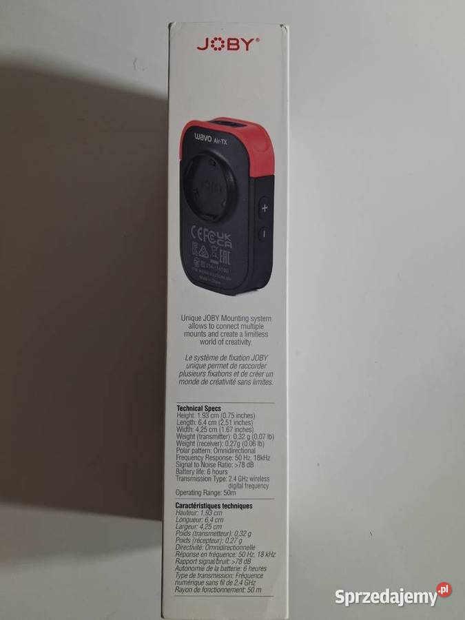 Bezprzewodowy mikrofon Joby Wabi Air Częstochowa