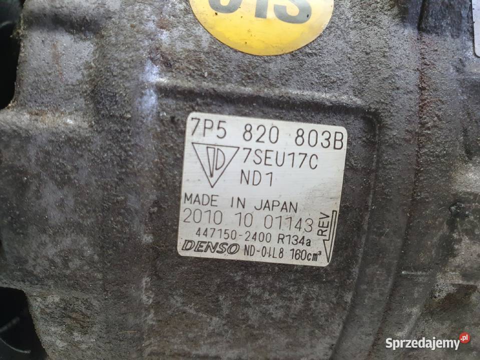 SPRĘŻARKA KLIMATYZACJI Porsche Cayenne S II 48 osobowe Chełm