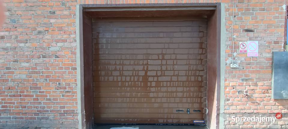 Brama garażowa przemysłowa 27 x 27 m brązowa Żółkiewka-Osada
