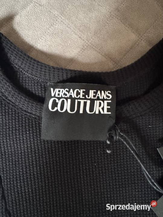 Czarny Top Versace Jeans Couture Lublin
