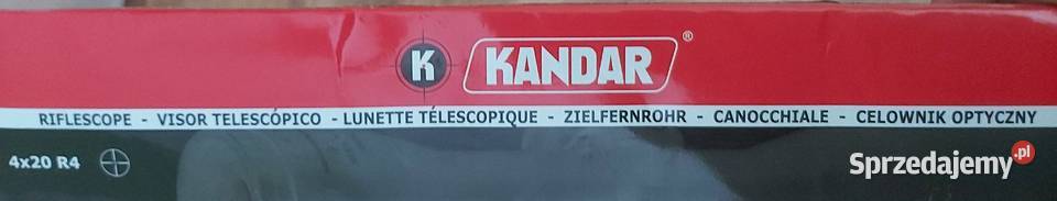 Wiatrówka KANDAR WF600P 45 mm z lunetą mazowieckie Bojary