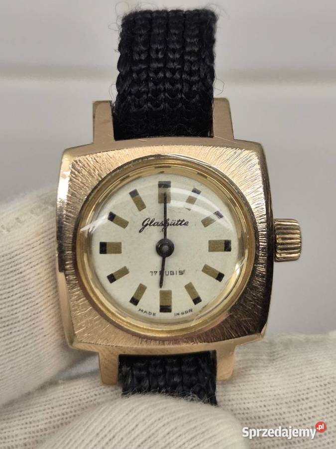 Damski zegarek Glashutte GDR Chorzów