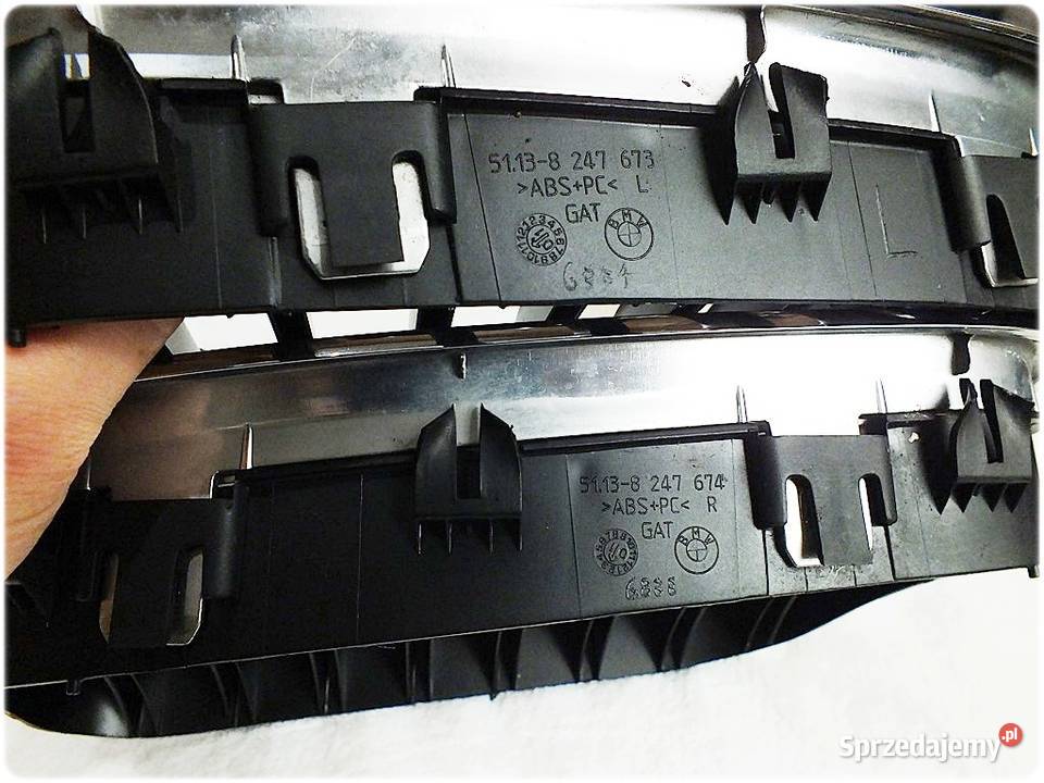 Oryginalne Nerki Grill BMW X5 E53 19992003 Prawa Żary