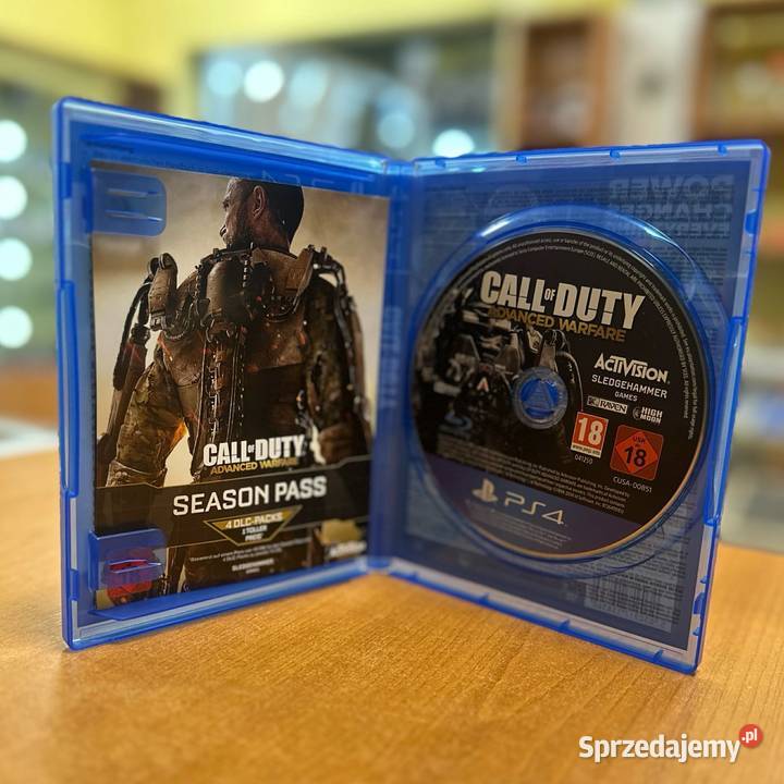 Gra na 4 Call Of Duty Advanced Warfare Elbląg sprzedam