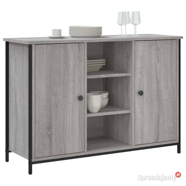 Szafka szary dąb sonoma 100x35x70 materiał Warszawa