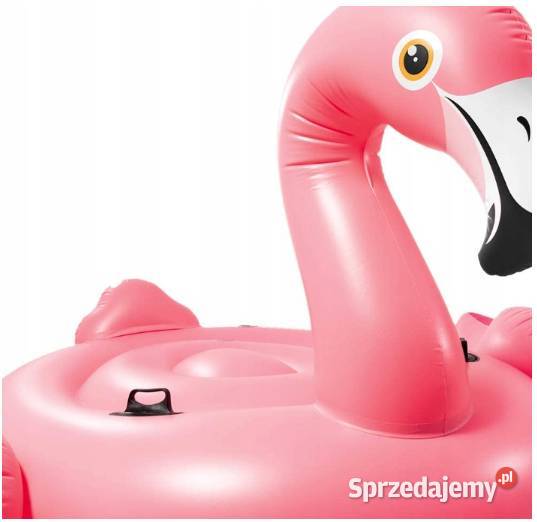DUŻY DMUCHANY FLAMING do PŁYWANIA MATERAC mazowieckie Warszawa