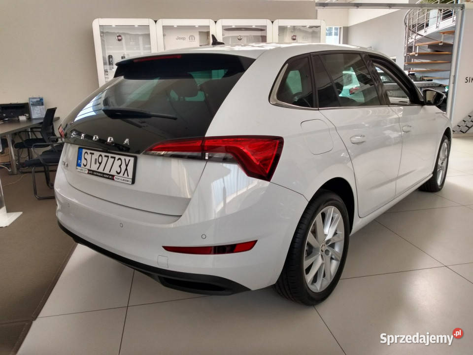 koda Scala 10 110 dsg kamera led acc podgrzewana Tychy