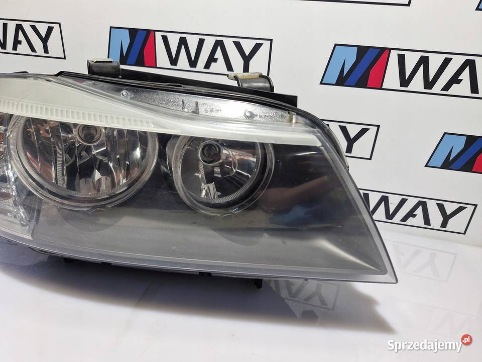 BMW E90 E91 LAMPA PRAWY PRZÓD ORYGINAŁ EUROPA osobowe Lampy przednie