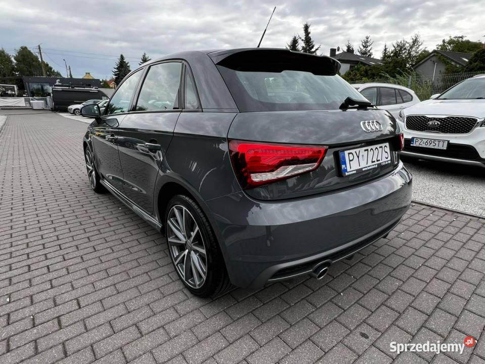 Audi A1 Sportback 10 95 SLine 5 drzwi Niski isofix wielkopolskie Baranowo
