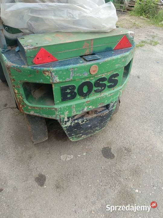 Wózek widłowy Boss niezniszczalny Diesel z Pozostałe Jelcz-Laskowice