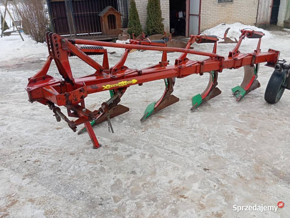 Pług pługi kverneland 4 skibowy obrotowy Łagów