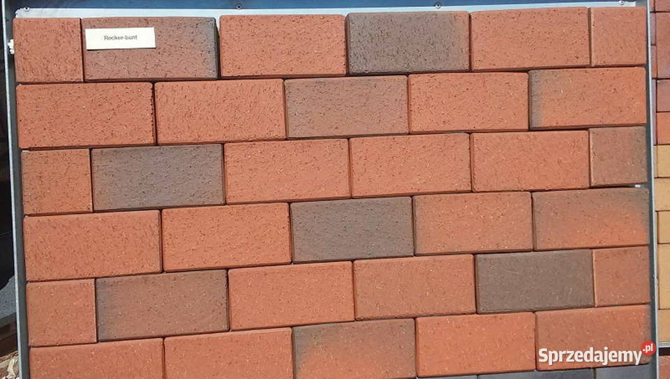Bruk klinkierowy RECKER kostka brukowa czerwona Baranowo sprzedam