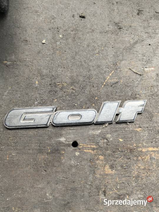 Emblemat znaczek napis Golf mk2 mk3 Mościska