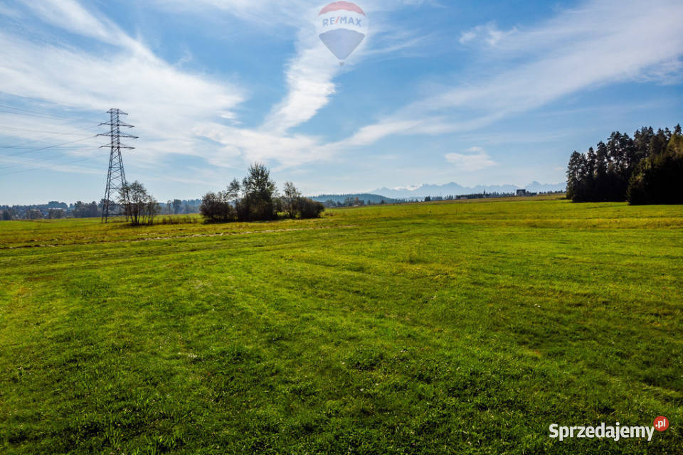 Działka budowlana Ludźmierz 18m