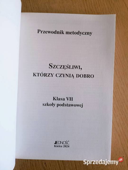 Szczęśliwi którzy czynią dobro klasa 7 SP śląskie Katowice