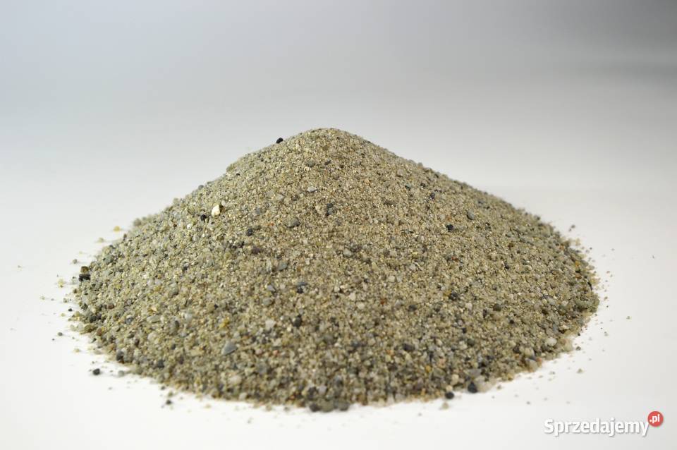 Piasek szary rzeczny płukany transport małą małopolskie