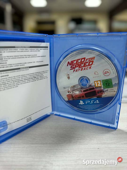 Need for Speed Payback PlayStation 4 4 pudełkowa Elbląg