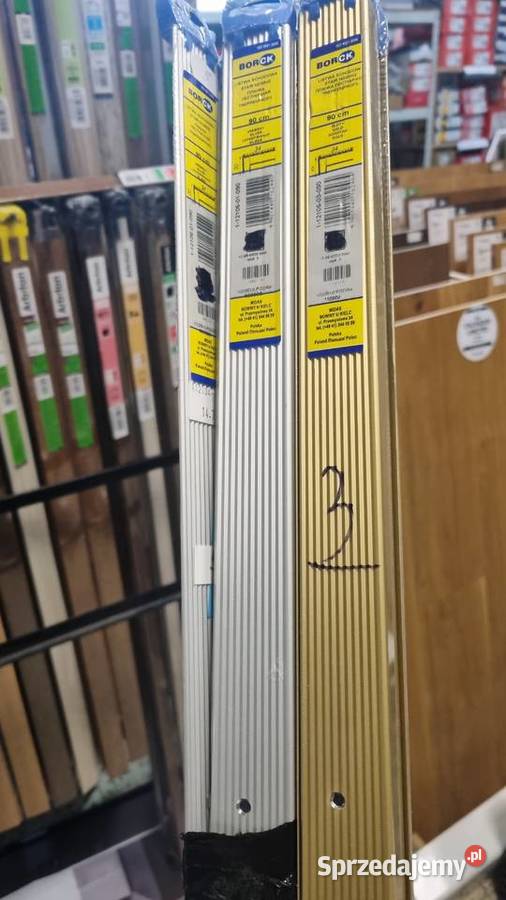 listwy zakończeniowe progowe schodowe Szczecin