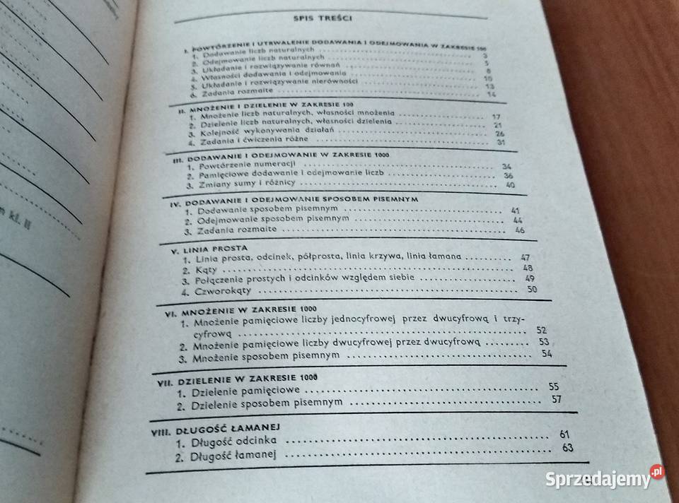 Ćwiczenia matematyczne klasy 3 Tadeusz Jóźwicki Gdańsk sprzedam