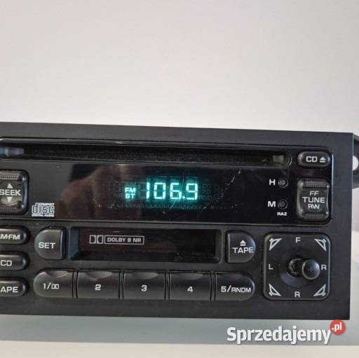 Unikatowe radio JEEP ZJ 9298 na płyty i kasety osobowe Koszalin