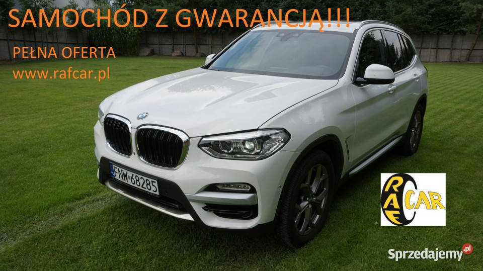 BMW X3 automat Gwarancja G01 2017 Rok produkcji 2021 Zielona Góra sprzedam