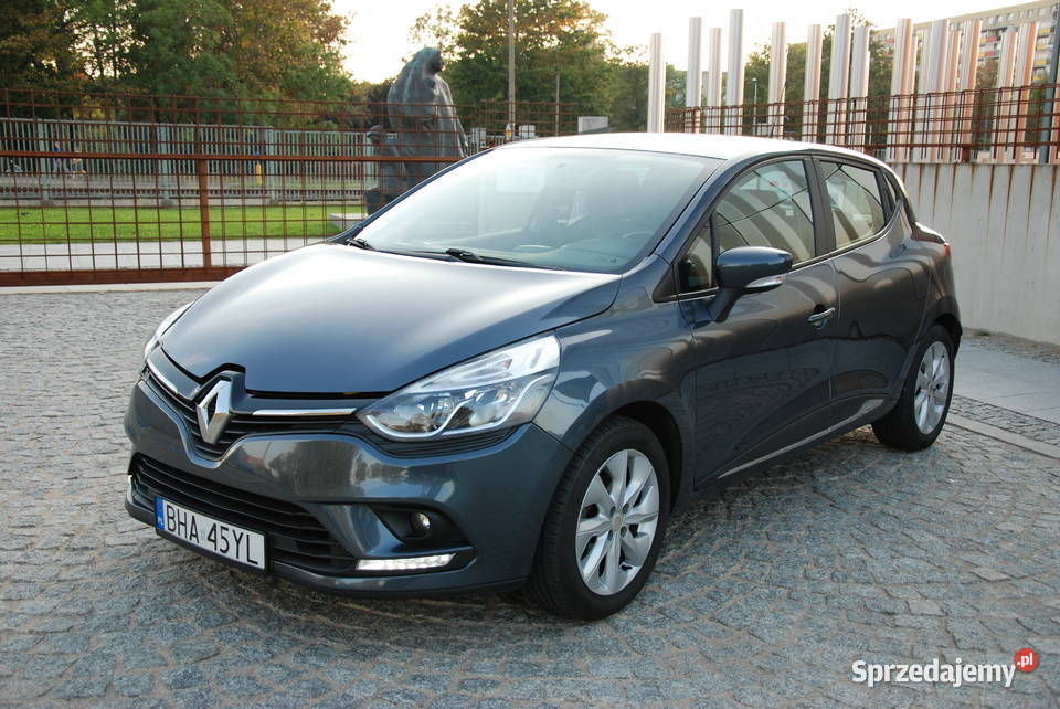 Renault Clio benzyna Zadbany bezwypadkowy Opony szary Białystok