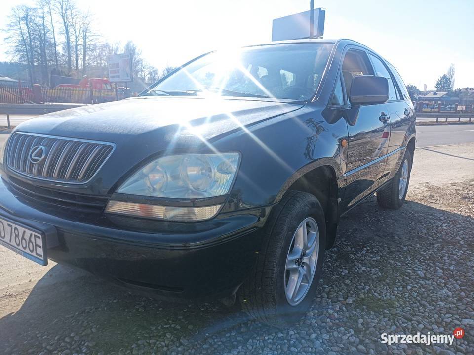 Lexus RX 300 Gaz automat 4x4 czarny Pruszków