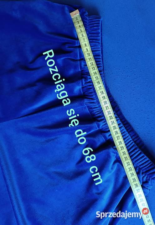 Dres ciemnoniebieski komplet wiskoza Cieszyn