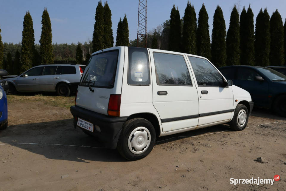 Daewoo Tico 1997r 08 Benzyna Nowe Opony Tanio VAT marża Warszawa