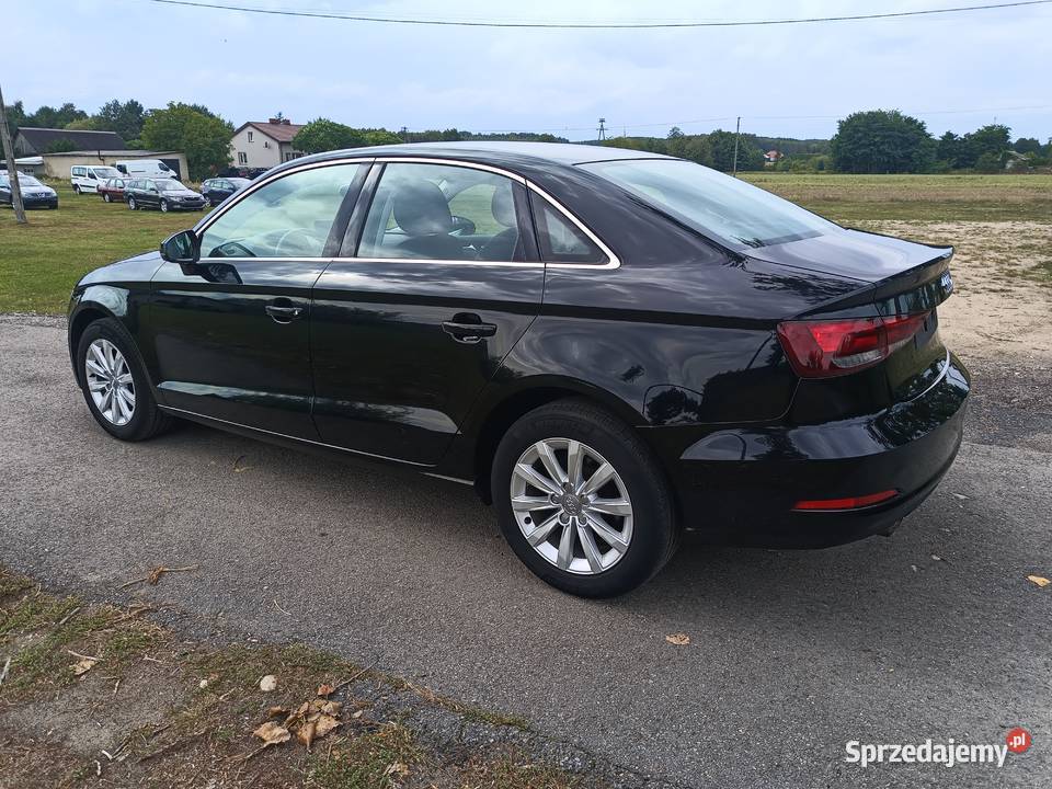 Audi A3 sedan 16 TDI z kamera cofania serwisowany w ASO Podkonice Miejskie sprzedam