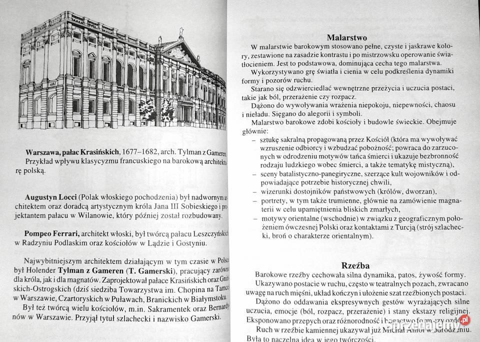 Barok Streszczenia problematyka Teresa Nowacka Chełm