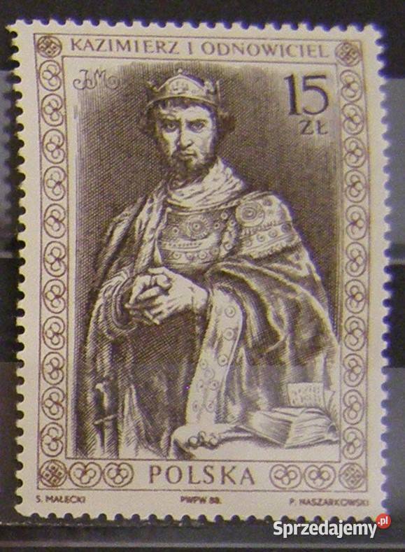 Znaczki pocztowe Polska królowie polscyzestaw 35