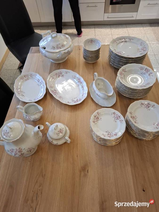 SERWIS PORCELANOWY 12 OSÓB PRODUCENT ZAKŁADY