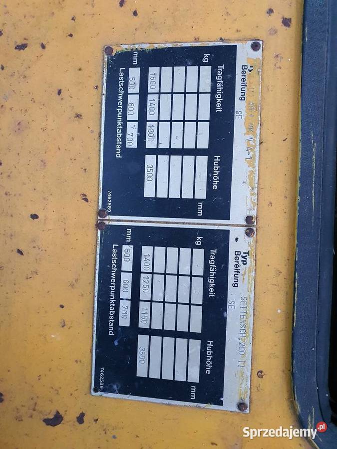 Wózek widłowy Steinbock Boss warmińsko-mazurskie Ełk