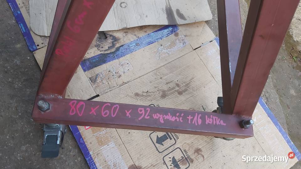 Mocna podstawkakobyłka na kółkach Dobczyce