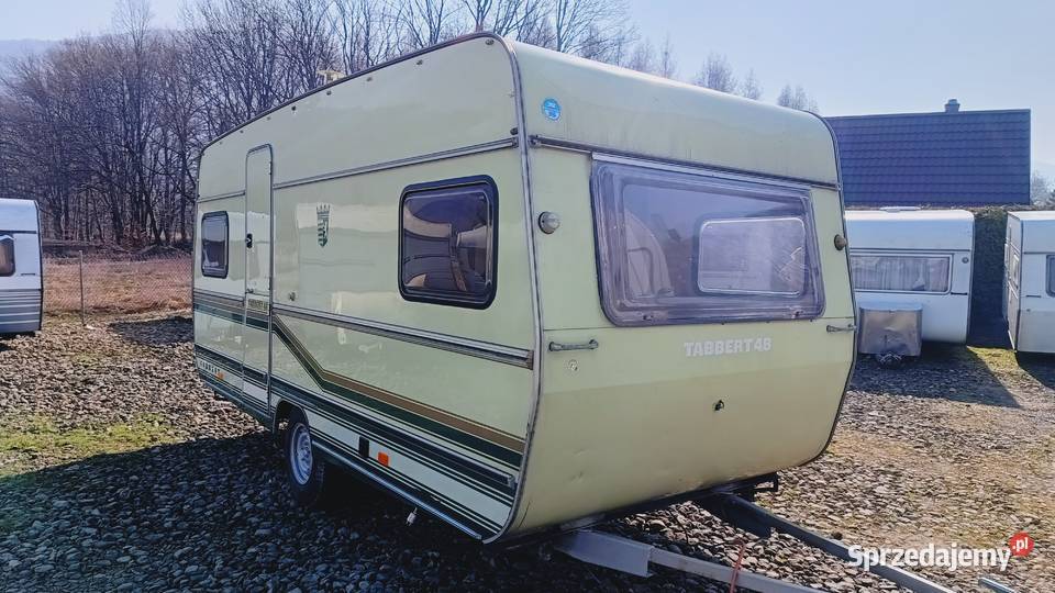 przyczepa kempingowa campingowa kemping DOMEK Międzybrodzie Bialskie