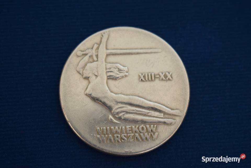 Warszawska Nike moneta z 1965 nominał 10 PRL Numizmatyka kujawsko-pomorskie Chełmno