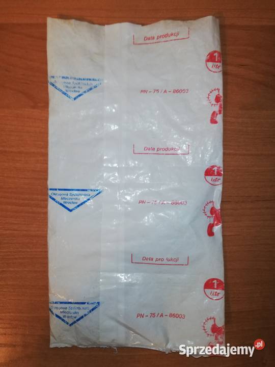 Folia mleku Retro Vintage PRL 1975 r sprzedam