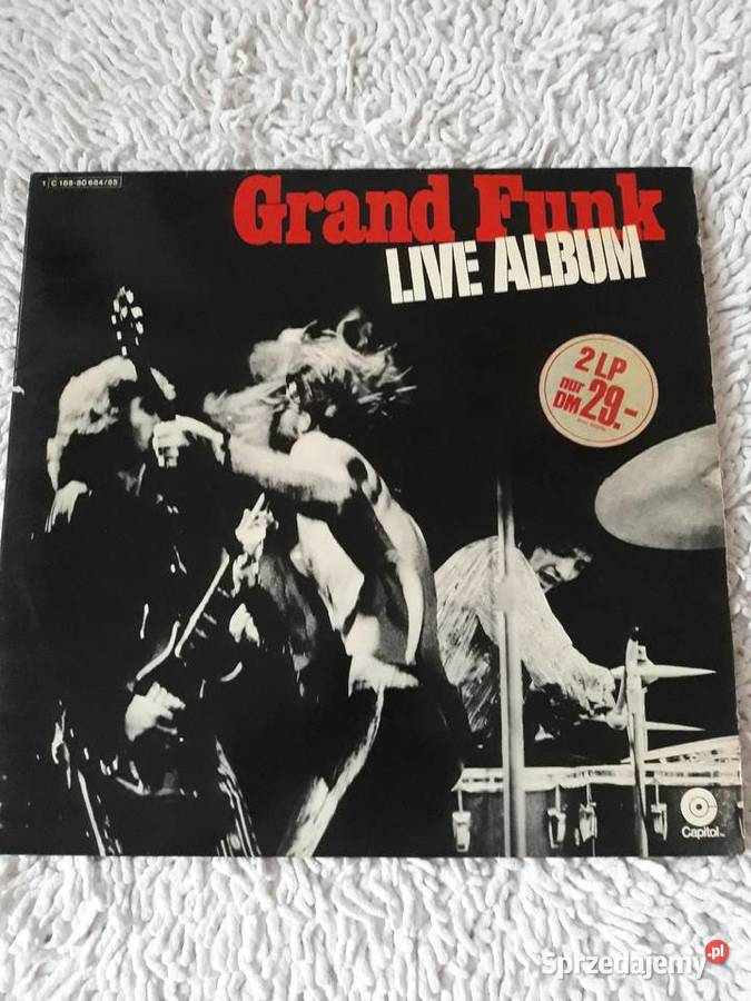 GRAND FUNK Live Album 1970 2 LP klasyka kolekcja 2 płyty Rzeszów