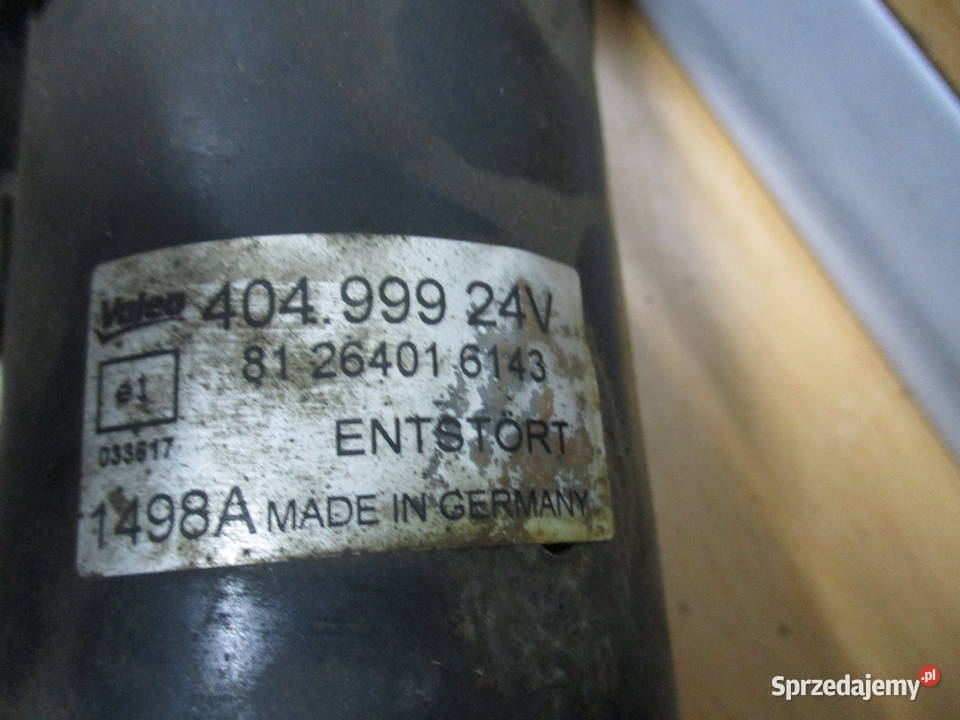 Silnik wycieraczek Valeo Man 81264016141 kujawsko-pomorskie Mogilno