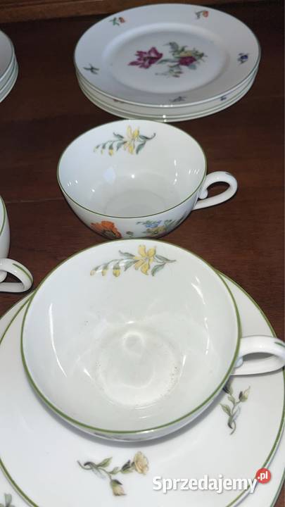 Filiżanka z talerzykiem Rosenthal Bavaria Syg pomorskie Gdańsk