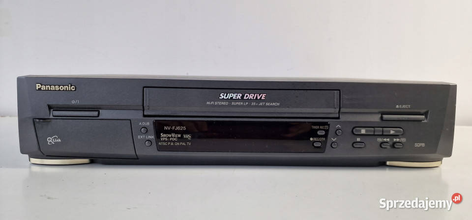 Video magnetowid Panasonic NVFJ625 VHS PILOT TV i Video Międzychód