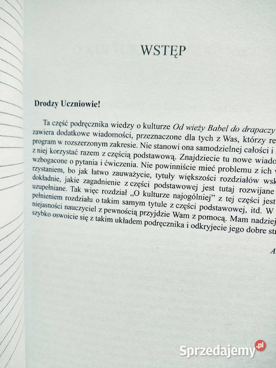 wieży Babel wiedza o kulturze rozszerze outlet Warszawa