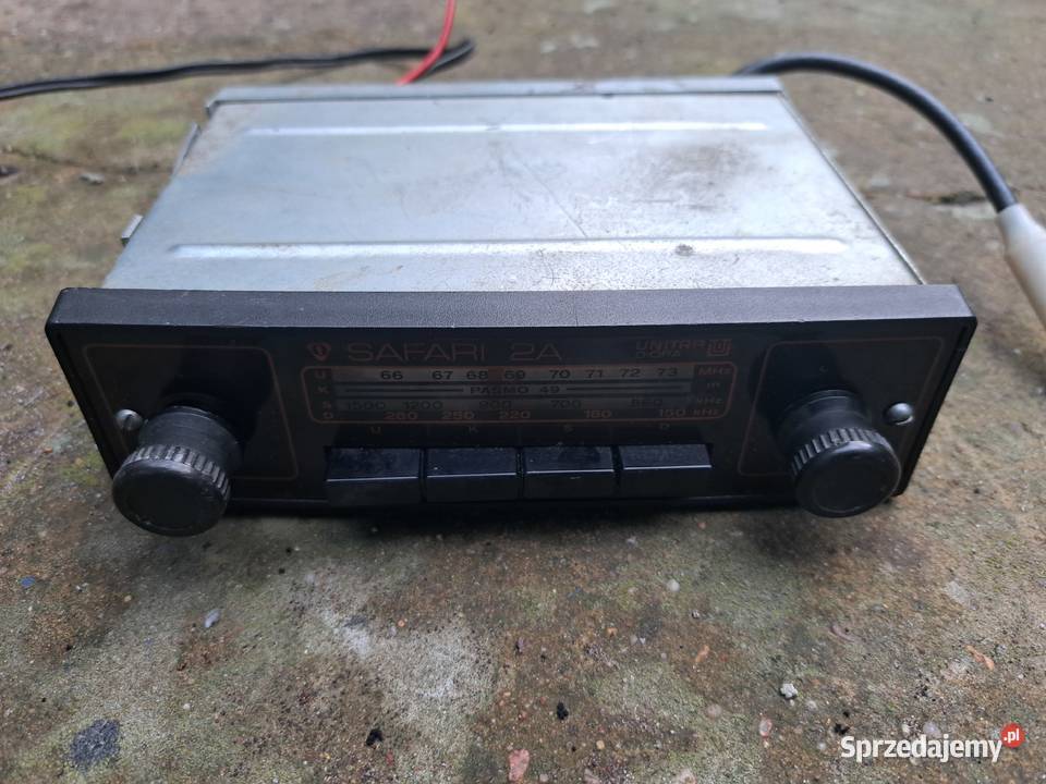 Radio samochodowe SAFARI 2A osobowe wielkopolskie