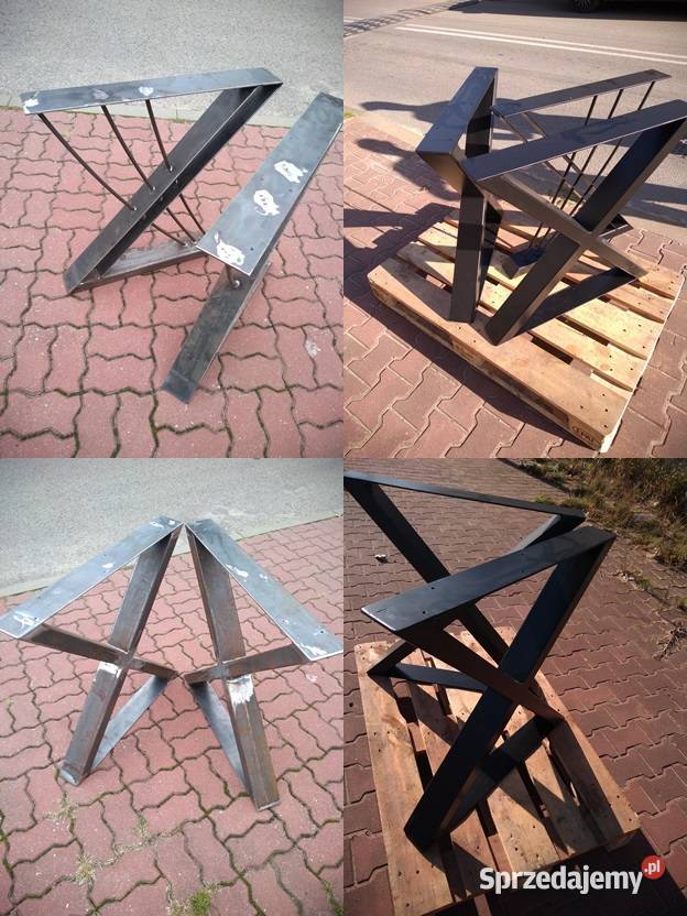 nogi stalowe do stołu loft industrial Łódź