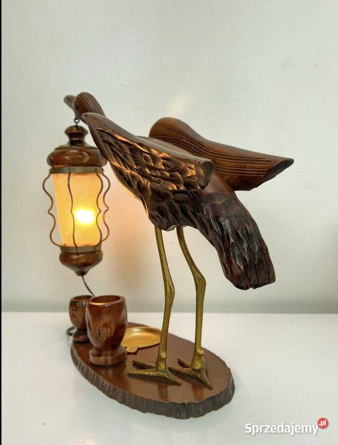 ampa stołowa Heron w stylu art dco z Białystok