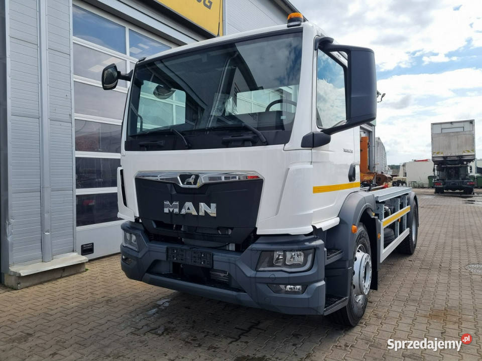 śmieciarki Man TGM 18 250 TGM hakowiec JancoGP 99km Sokołów